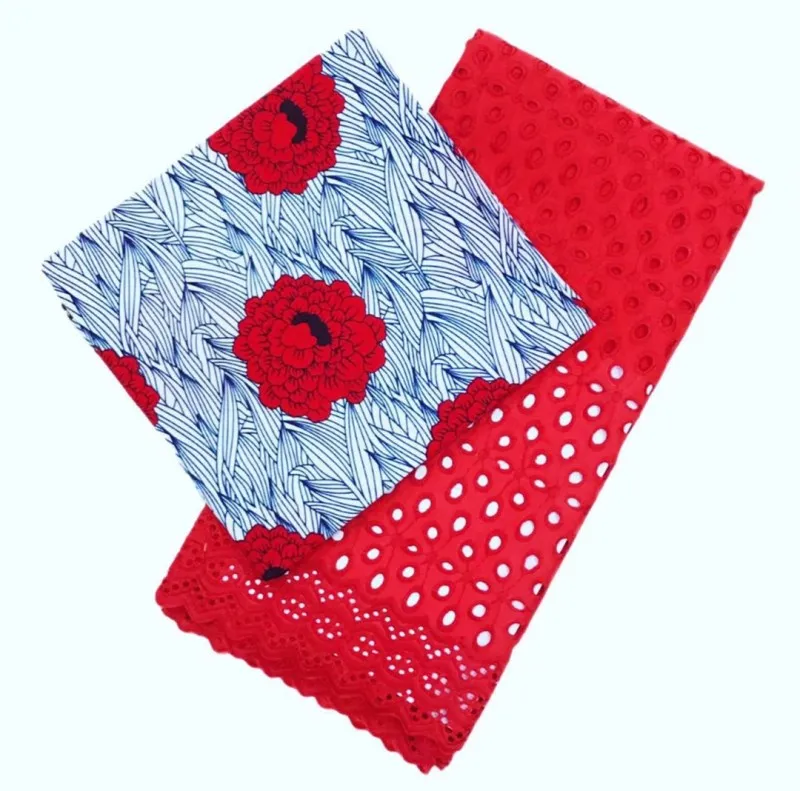 Цена оптовой продажи Новый стиль швейцарский 100% хлопок край ткани высокое