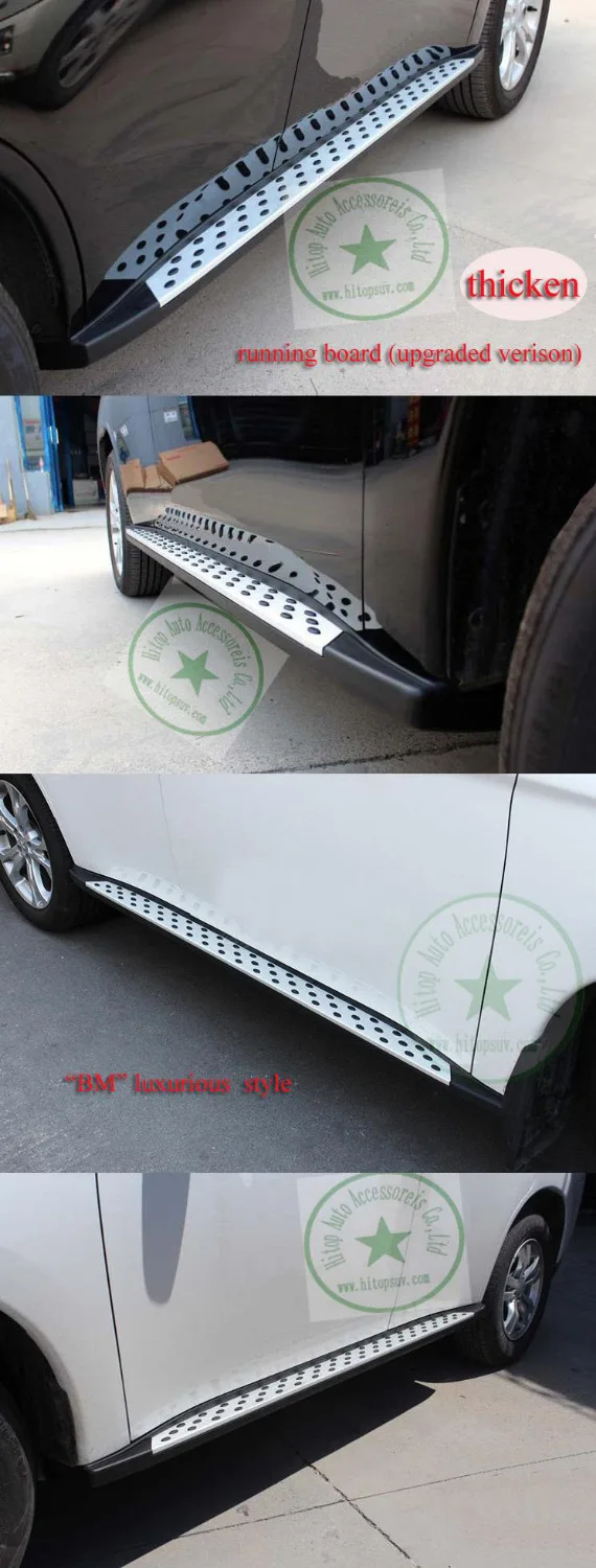 Беговая доска ножная педаль боковой шаг nerf бар для Mitsubishi Outlander 2013-, CXK подлинный, полный возврат, если не может выдержать 4 человек
