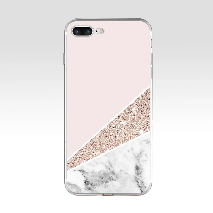 67sd funny geometry splice soft tpu silicone cover case for apple iphone 6 6s 7 8 plus case free global shipping