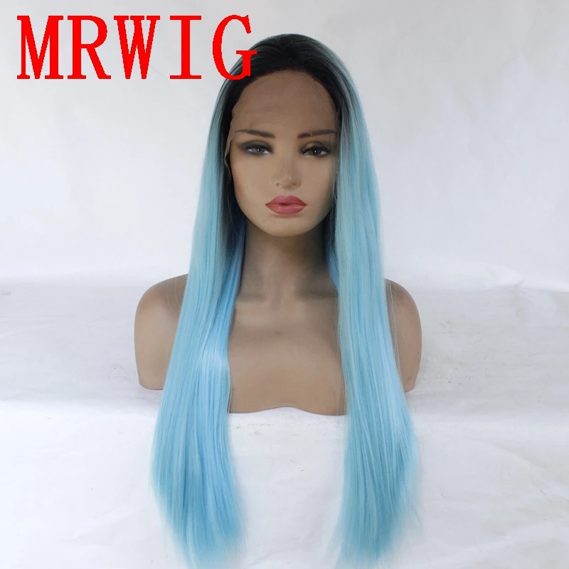 MRWIG 26in длинный прямой синтетический парик для женщин|Синтетические парики