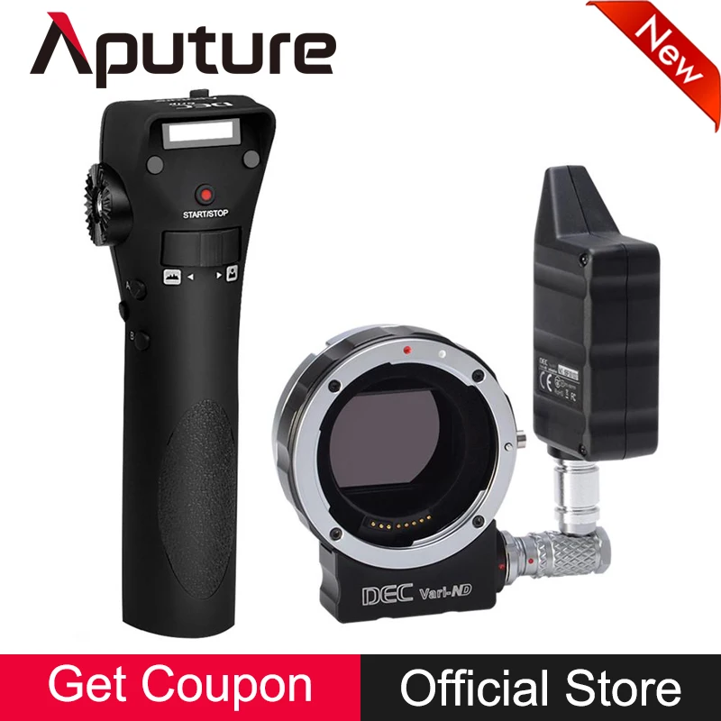 Aputure DEC Vari ND беспроводной дистанционный адаптер для Canon EF Крепление объектива