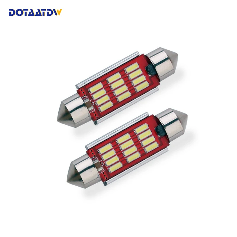 DOTAATDW 10x сверхъяркая CAN шина без ошибок 31 мм 36 39 41 фестон купол C5W светодиодный