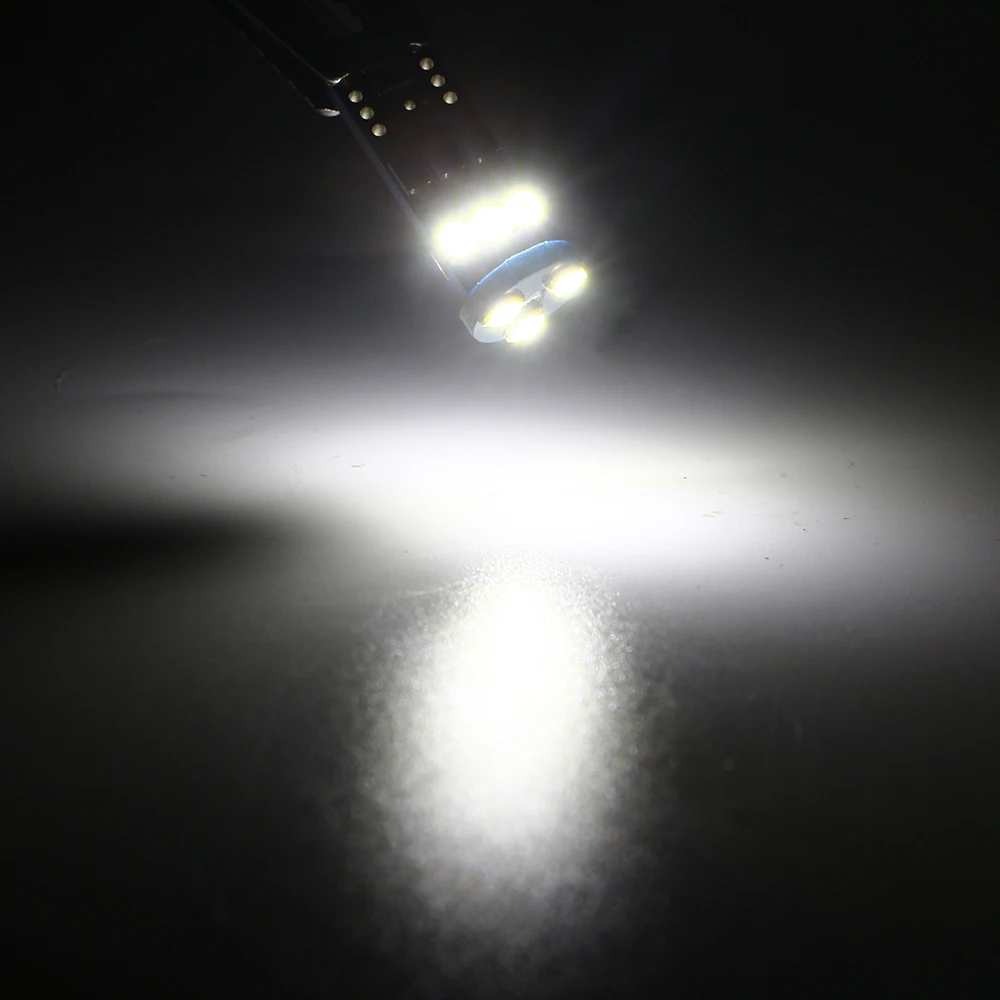 YM E-Bright 2 шт. T10 W5W светодиодный Canbus безошибочный 3030 9 SMD 540Lm Can-bus Авто клиновидные