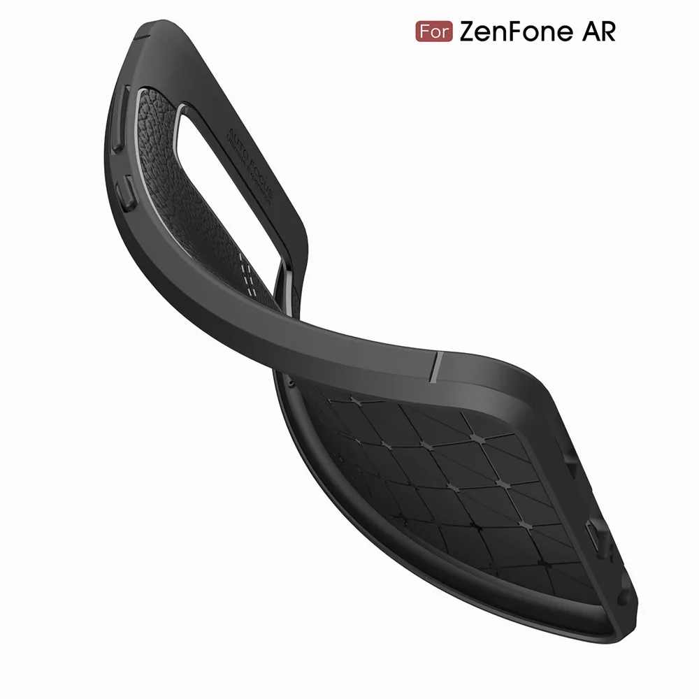 Для ASUS ZenFone AR ZS571KL мягкий матовый чехол с текстурой личи для |