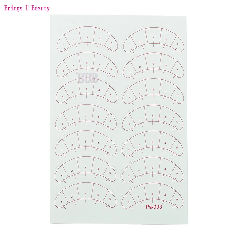 70 парт/лот Безопасные без стимуляции самоклеящиеся бумажные накладки для глаз