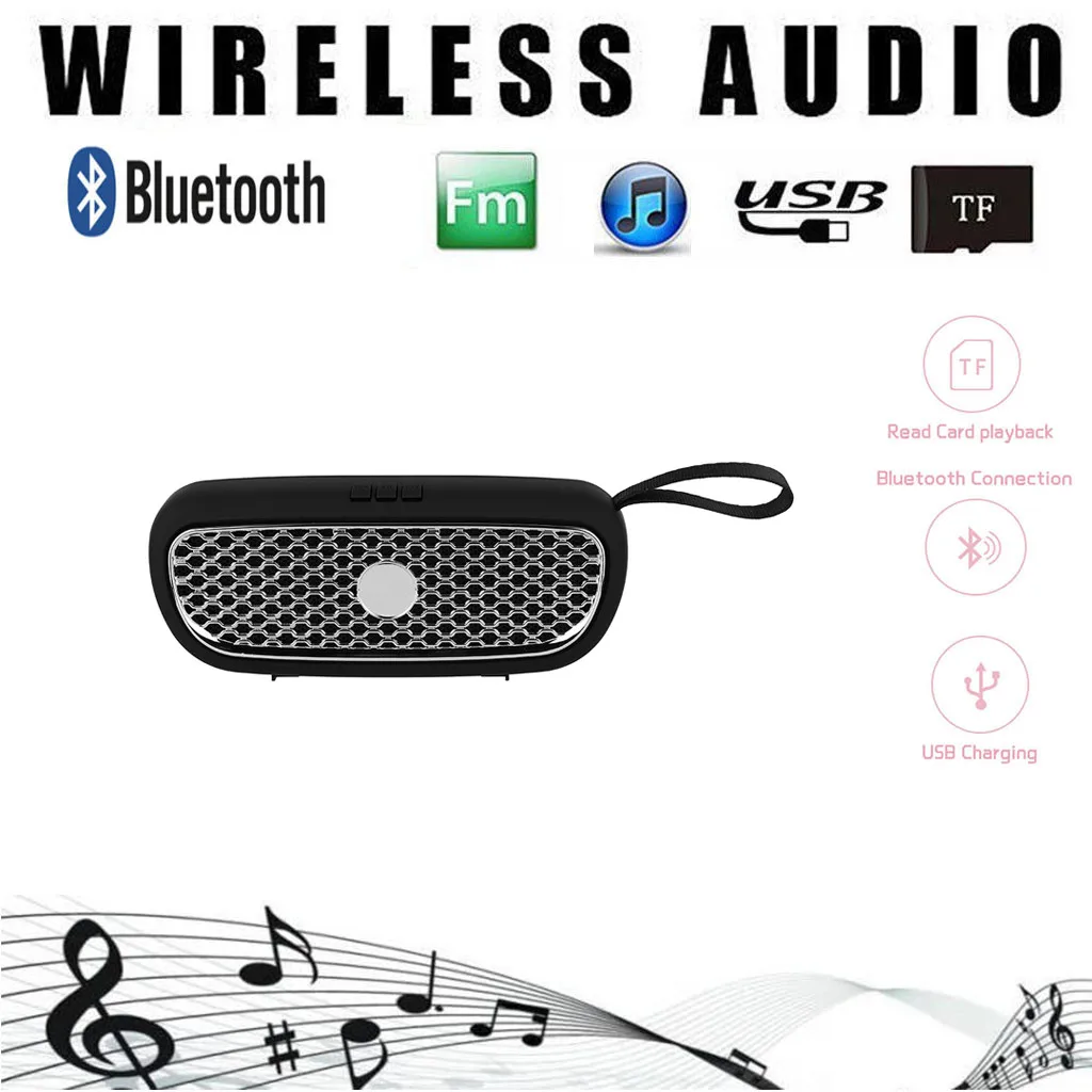 VOBERRY портативная беспроводная bluetooth колонка внешняя коробка нижняя сабвуфер с