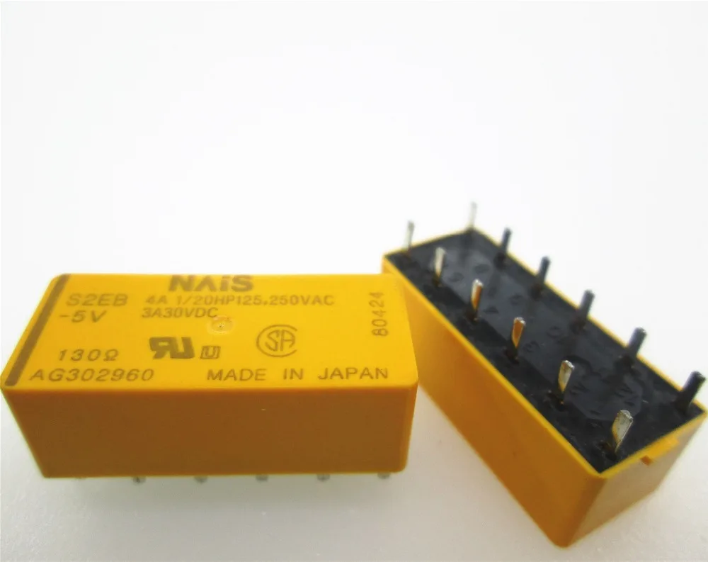 

5V Реле S2EB-5V S2EB5V 5V 5VDC DC5V 12PIN