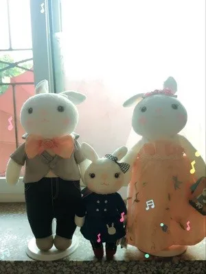 Кукла Metoo, плюшевая пара, кролик, Kawaii, милые надувные игрушки для влюбленных пар, подарок на день Святого Валентина, свадьбу