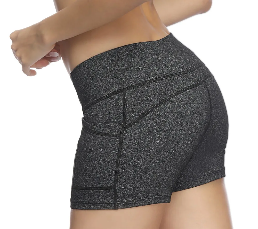Dragon Fit шорты для йоги, фитнеса, Женские однотонные дышащие спортивные шорты, женские быстросохнущие шорты для спортзала и тренировок, спортивная одежда