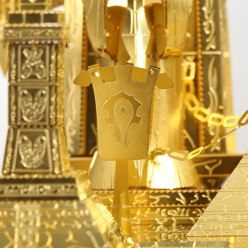 Забавный металлический 3D-пазл &quotсделай сам&quot из латуни Темный портал Детская