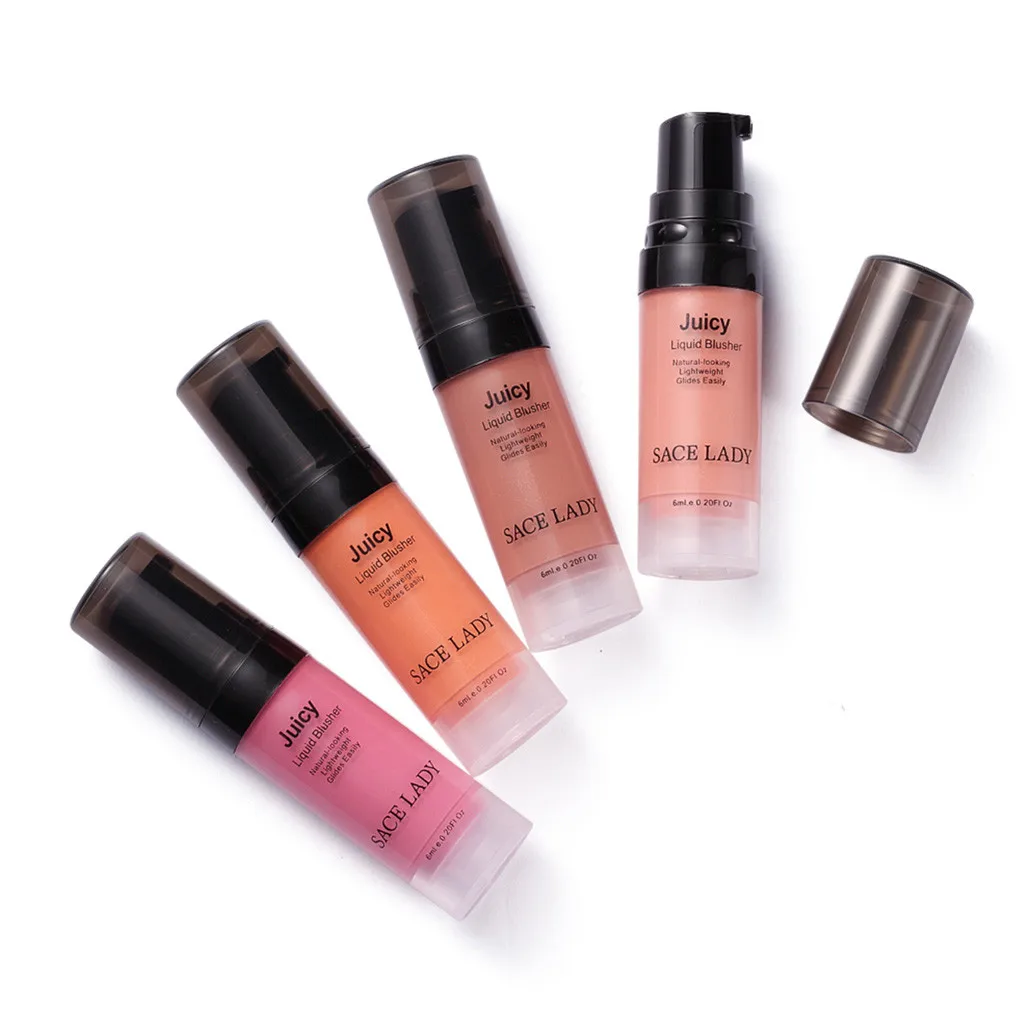 Румяна для макияжа Палитра легко носить профессиональные матовый телесный