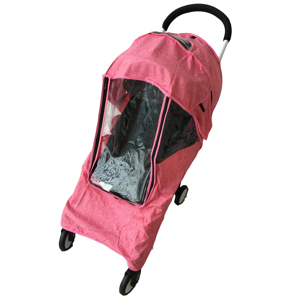 stroller accessories 100% waterproof rain cover wind dust shield with zipper open for Babyzen YOYO YOYA