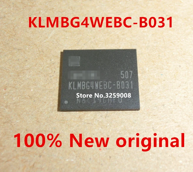 KLMBG4WEBC-B031 100% НОВЫЙ Origina 1/2/5 шт | Обустройство дома