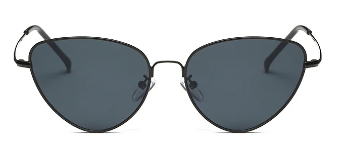 2019 Vintage Sexy Ladies Cat Eye Sunglasses Women Fashion Black Red Eyewear Metal Frame Sun Glasses for Female UV400 Adult | Аксессуары