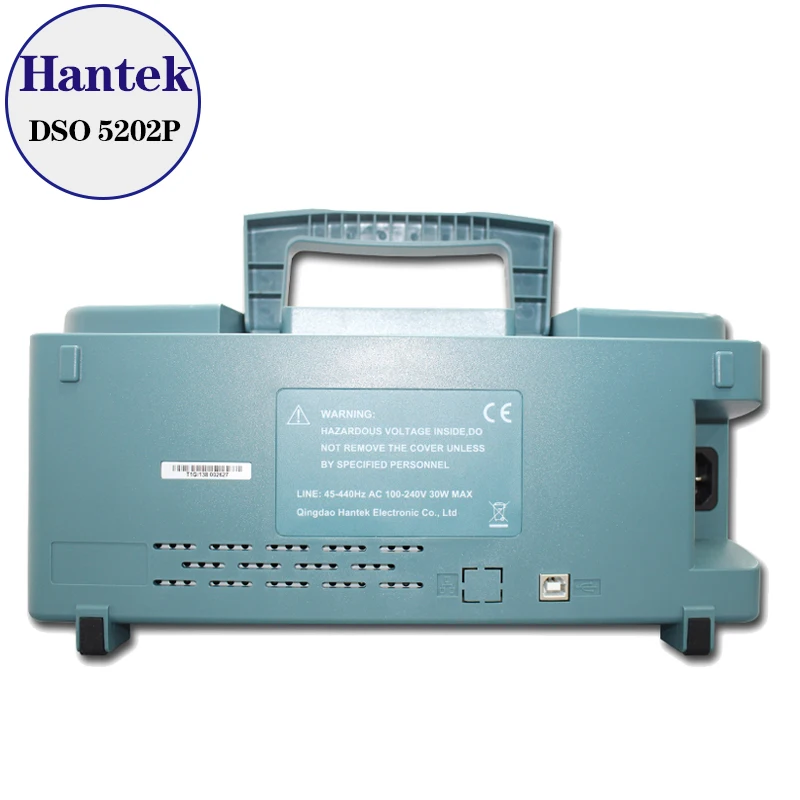 Цифровой осциллограф Hantek DSO5202P 200 МГц 2 канала 1GSa/s 7 ''TFT LCD | Инструменты