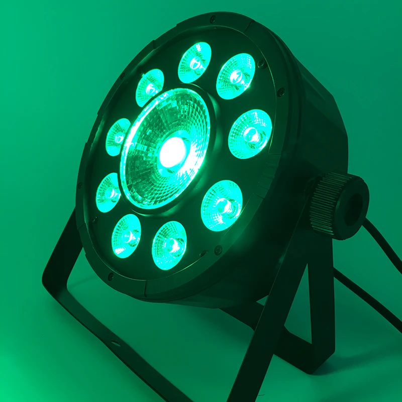 Светодиодный, плоский, Par 9x10 Вт+ 30 Вт, RGB Освещение для DMX512, сценический эффект, профессиональное диджейское оборудование и вечерние, танцевальный пол, дискотека