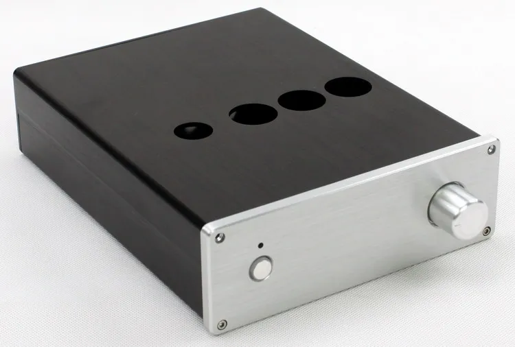 Алюминиевый корпус 6N4 трубчатый корпус/корпус усилителя/коробка