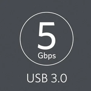 Anker USB 3,0 4-Порты и разъёмы Портативный Алюминий концентратор с 2 футов USB 3,0 кабель(углерода