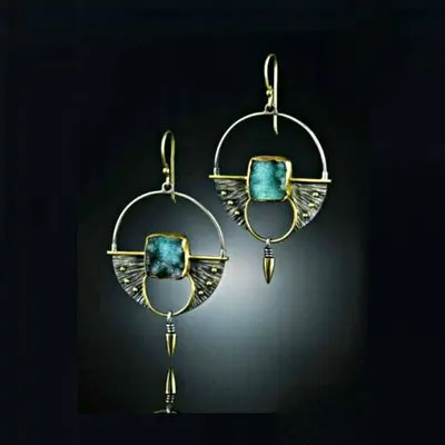 Винтажные черные циркониевые висячие серьги женские модные Висячие свадебные