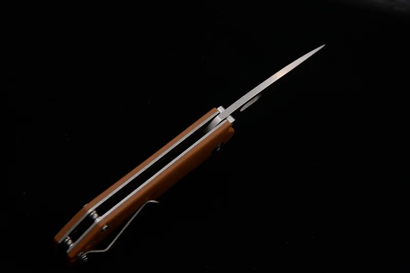 JUFULE 1883 тигровый шарикоподшипник складной D2 лезвие G10 стальная ручка Открытый