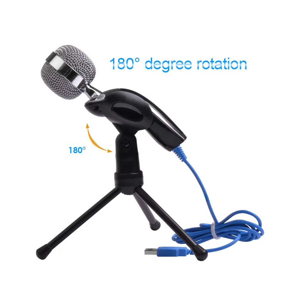 Новинка 2017 года профессиональный звук USB микрофон для видео записи караоке радио