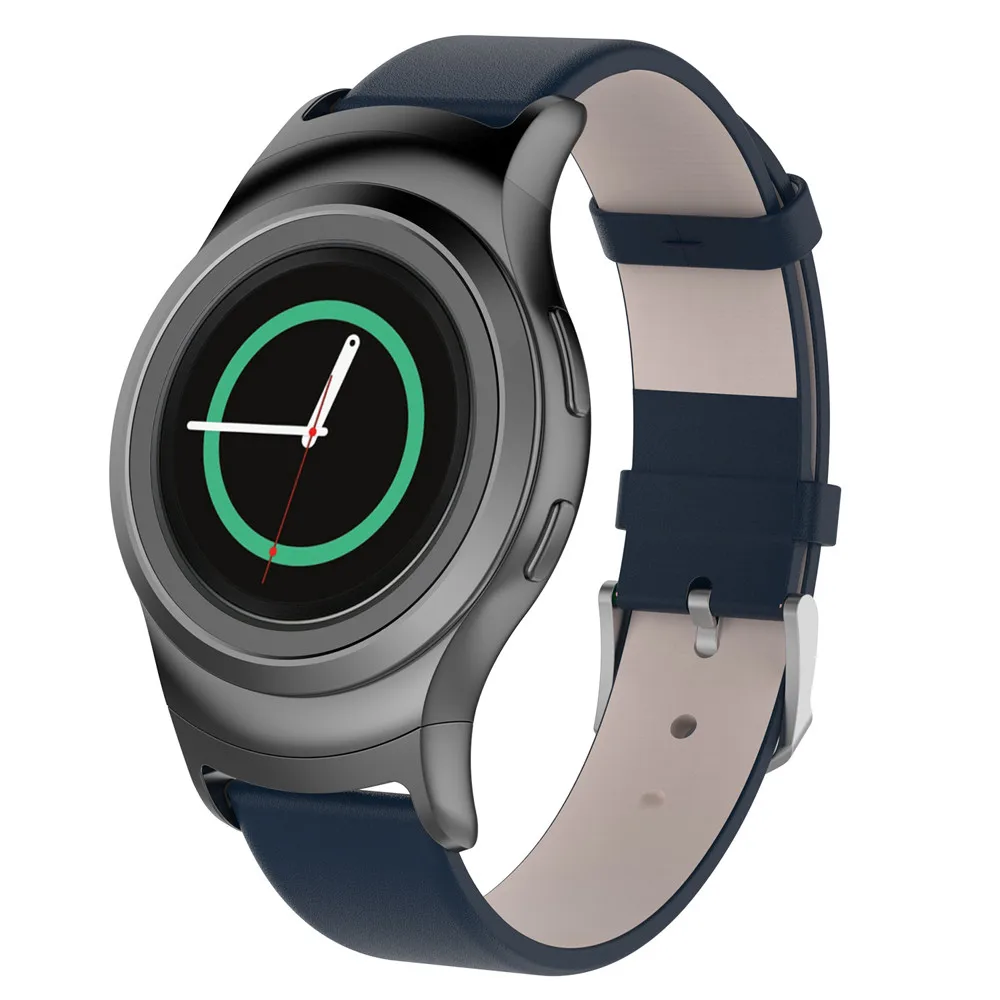 Ремешок для часов кожаный ремешок Samsung Gear S2 с адаптером | Наручные часы