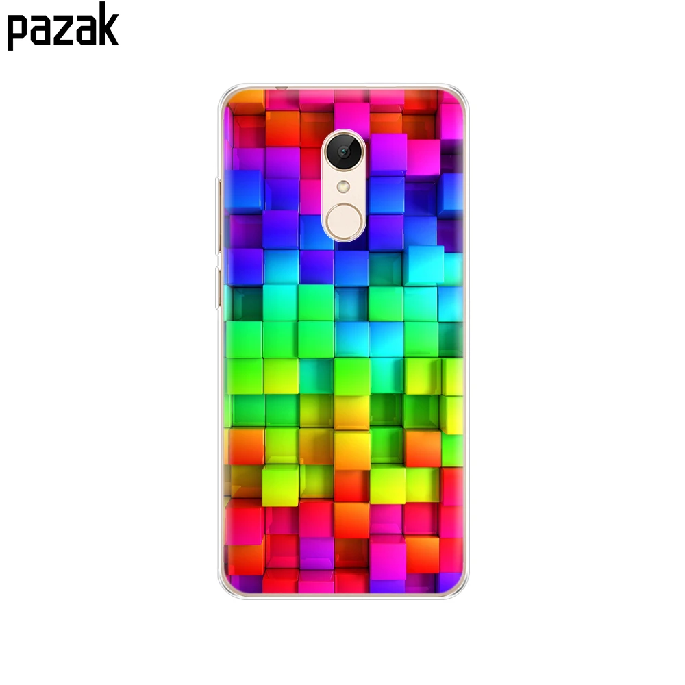 52400 Чехол для Xiaomi Redmi 5 Plus 5,99 дюймов силиконовый мягкий чехол для телефона из ТПУ для Redmi 5 copas 5,7 дюйма бампер hongmi 5 Plus fundas - Цвет: 52400