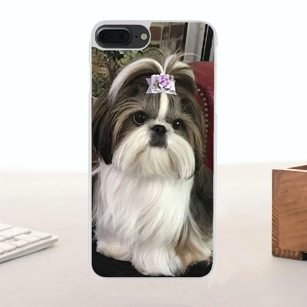 Мягкий ТПУ Лидер продаж Shih Tzu Щенки собак для Galaxy Alpha Core Note 2 3 4 S2 A10 A20 A20E A30 A40 A50 A60 A70