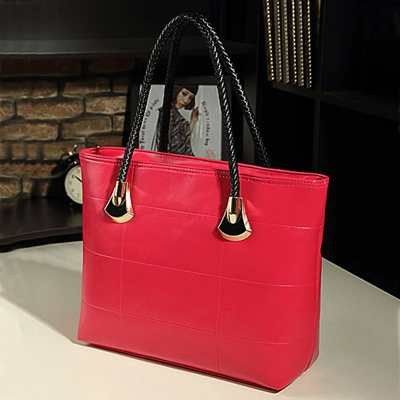 Кожаная сумка в европейском и американском стиле Женская Повседневная из мягкой