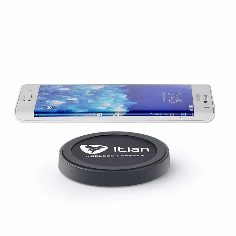 Qi Беспроводное зарядное устройство беспроводной itian зарядный коврик для Samsung Galaxy