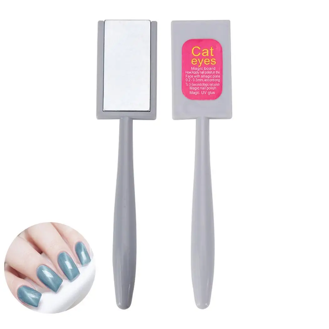 Новый 3D Магнитный Гель лак УФ магнитная доска для ногтей профессиональные