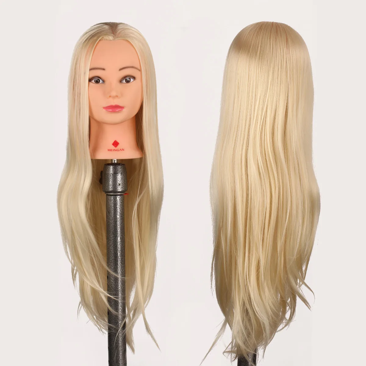 29 inch Hair Salon Hairdressing Training Practice Model Mannequin Doll Head With Clamp Holder New