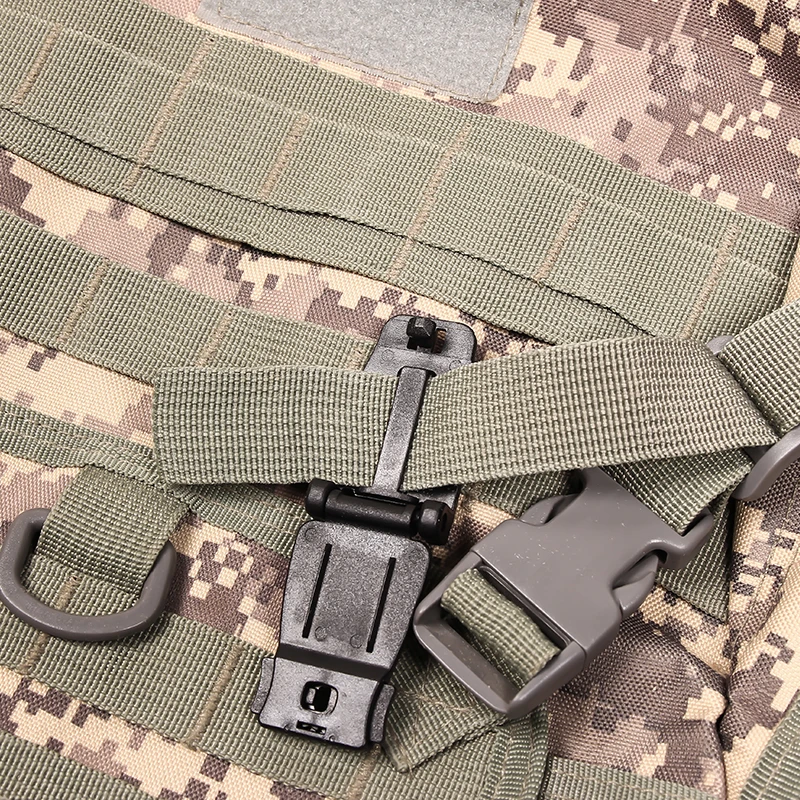 Bushcraft многоцелевой MOLLE зажим тактический ремень управление инструмент веб Доминатор Пряжка для тактической сумки, рюкзак