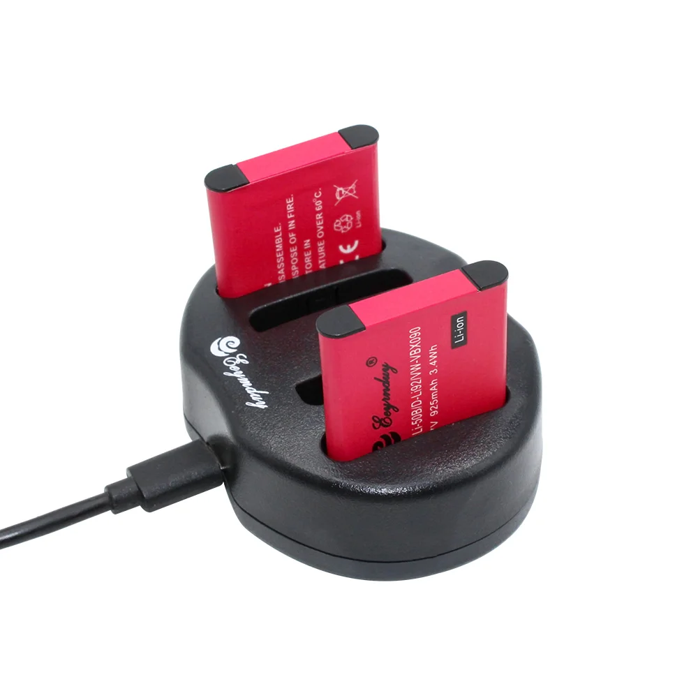 2 шт. Li 50B Li50B D Li92 DLi92 Аккумуляторы для камеры + usb двойное зарядное устройство Olympus