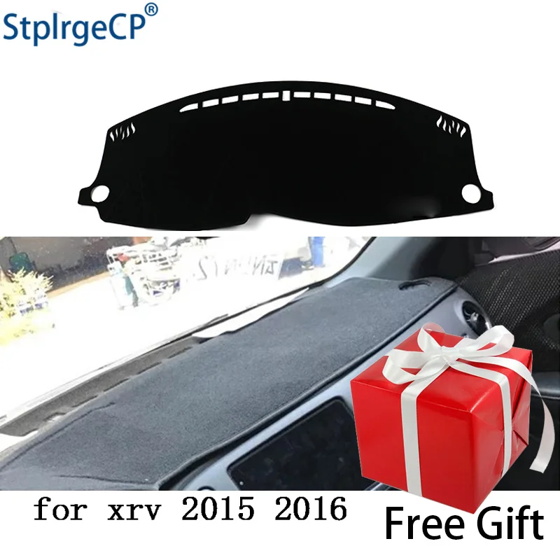 

for honda xrv 2015 2016 2017 dashboard mat Protective pad Shade Cushion Pad interior sticker car styling accessories