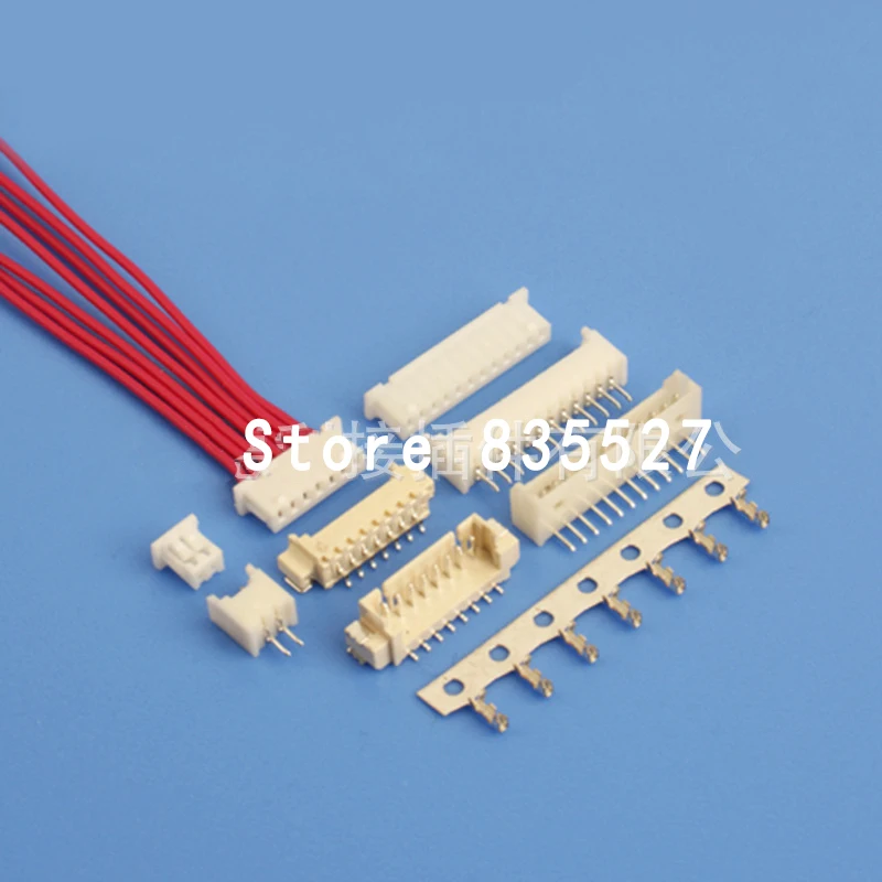 

10 комплектов интервал 1,25 мм горизонтальный патч SMD терминал 8p 9p 10pin игла/розетка/Teminal смешанный комплект PCB линия к разъему платы