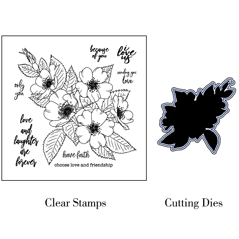 ZhuoAng любовь и дружба Сделай Сам бумажная карточка конверт/форма рельефная