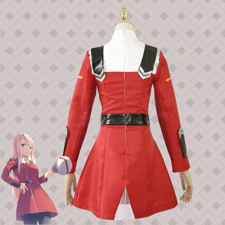 DARLING в FRANXX аниме Косплэй костюм 02 ноль два бренда Для женщин полный комплект для