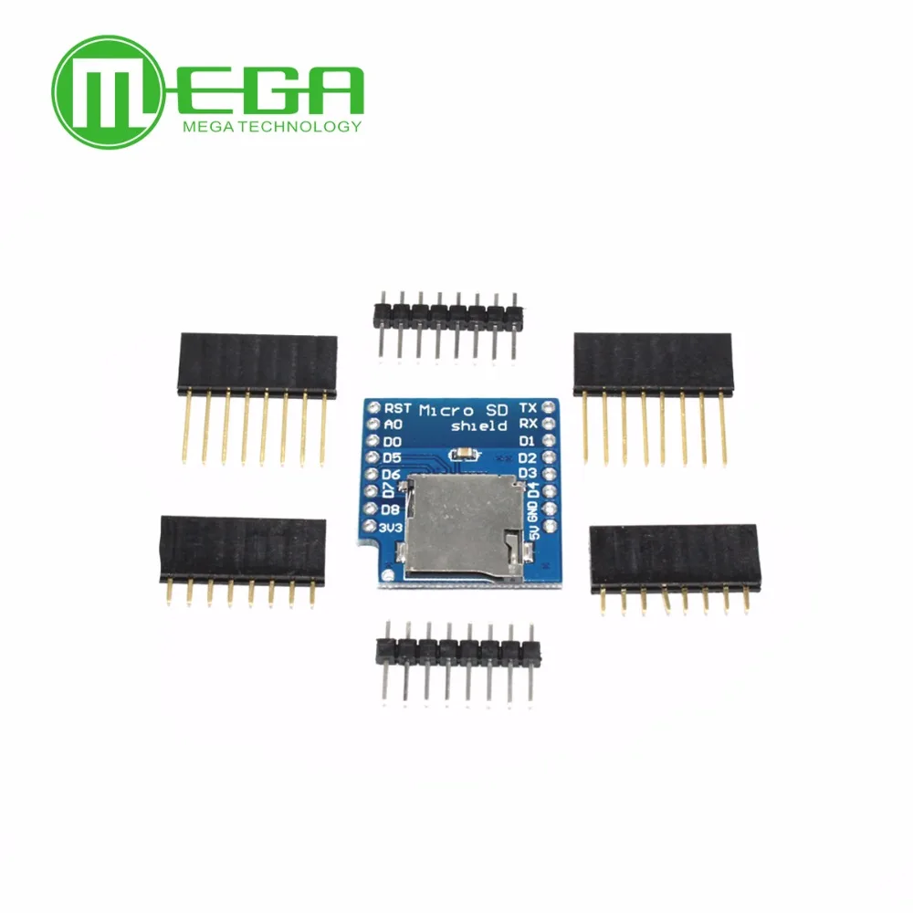 P3-01 .10 шт. щит для карты Micro SD D1 Mini TF WiFi ESP8266 совместимый беспроводной модуль |
