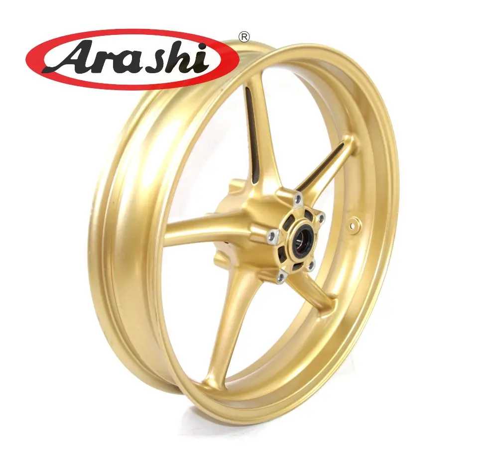 Arashi для улицы тройной 675 R 675R 2009 2012 передний обод мотоцикла золотой 2010 2011 2012|Обода| |