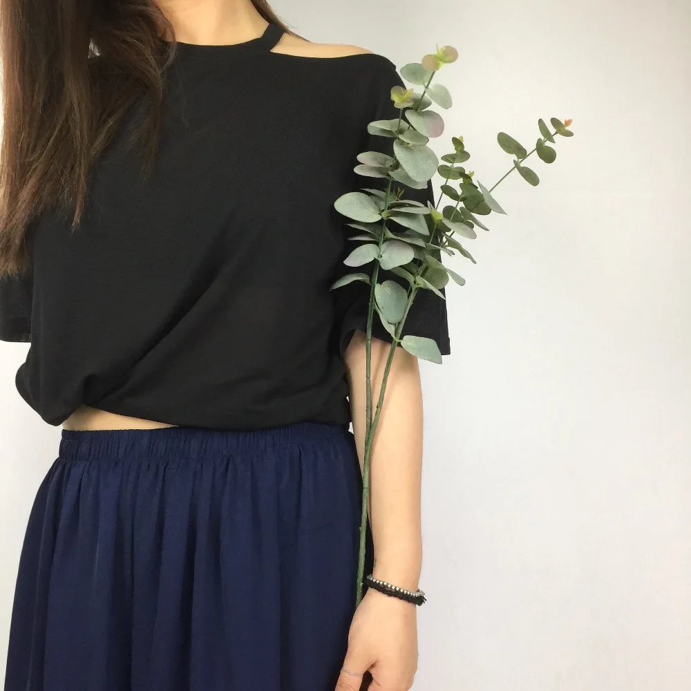 2017 Летний Корейский Повседневная Негабаритных Брюки Широкую Ногу Высокой Талии