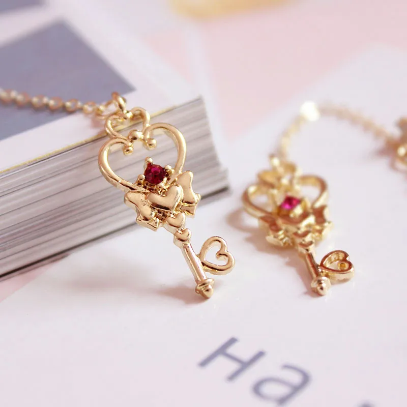 Бесплатная доставка модные женские украшения ретро полый ключ звезда модельный