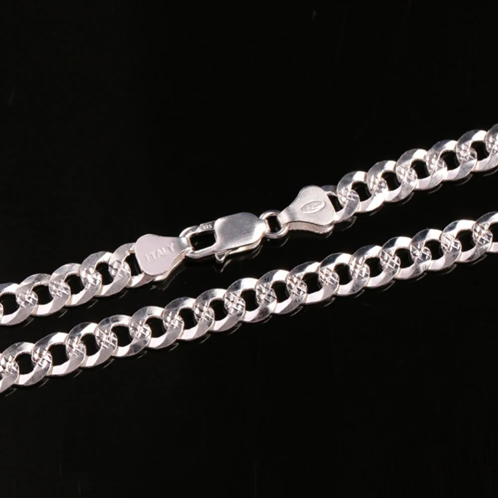 Цепочка Фигаро мужская из серебра 925 пробы 10 шт.|jewelry free shipping|men jewelryfigaro chain |
