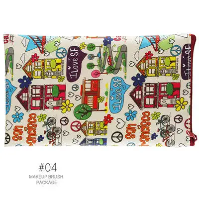 only bag03 20 шт., Профессиональный Контур теней для глаз, консилер, кисти для макияжа, набор, алмазная пудра, тональный инструмент, кисть для бровей и губ, Прямая поставка - Handle Color: only bag03