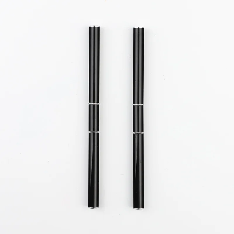 Нержавеющая сталь ручка двуглавый шпатель ногтей Дизайн гель картина лечения