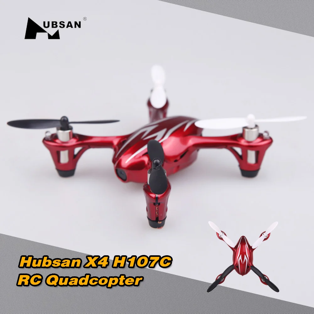 Hubsan X4 H107C дрона с дистанционным управлением 4CH 6 Axis Gyro RC Квадрокоптер и 2MP HD Камера