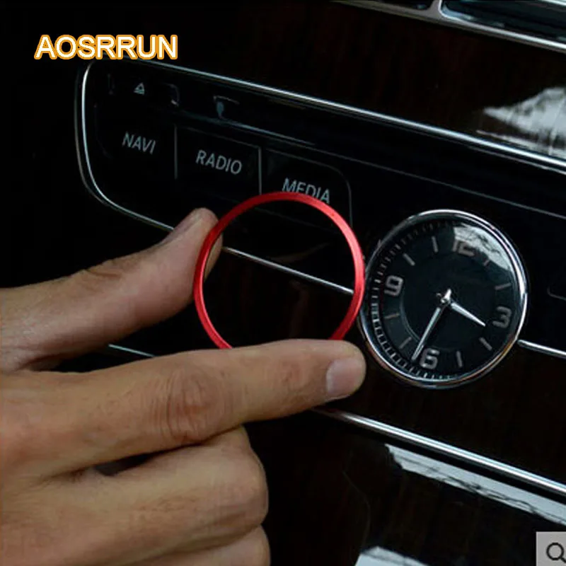 Декоративные круглые часы aosrrunn из нержавеющей стали автомобильные аксессуары
