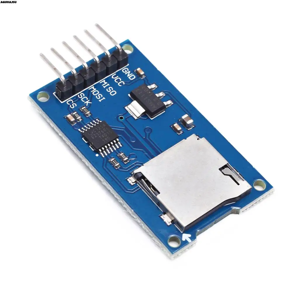 1 шт./лот Micro SD карта Мини TF кардридер модуль SPI интерфейсы с чипом конвертера