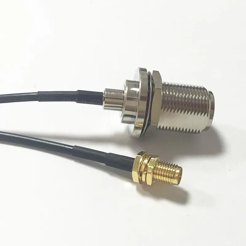 Коаксиальный кабель для модема переходник с внутренней резьбой под гнездо