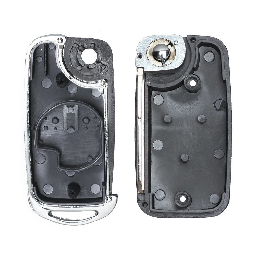 

KEYECU Replacement Upgraded Flip Remote Key Shell Case Fob 2 Button for Suzuki Grand Vitara SX4 Swift 2007-2013